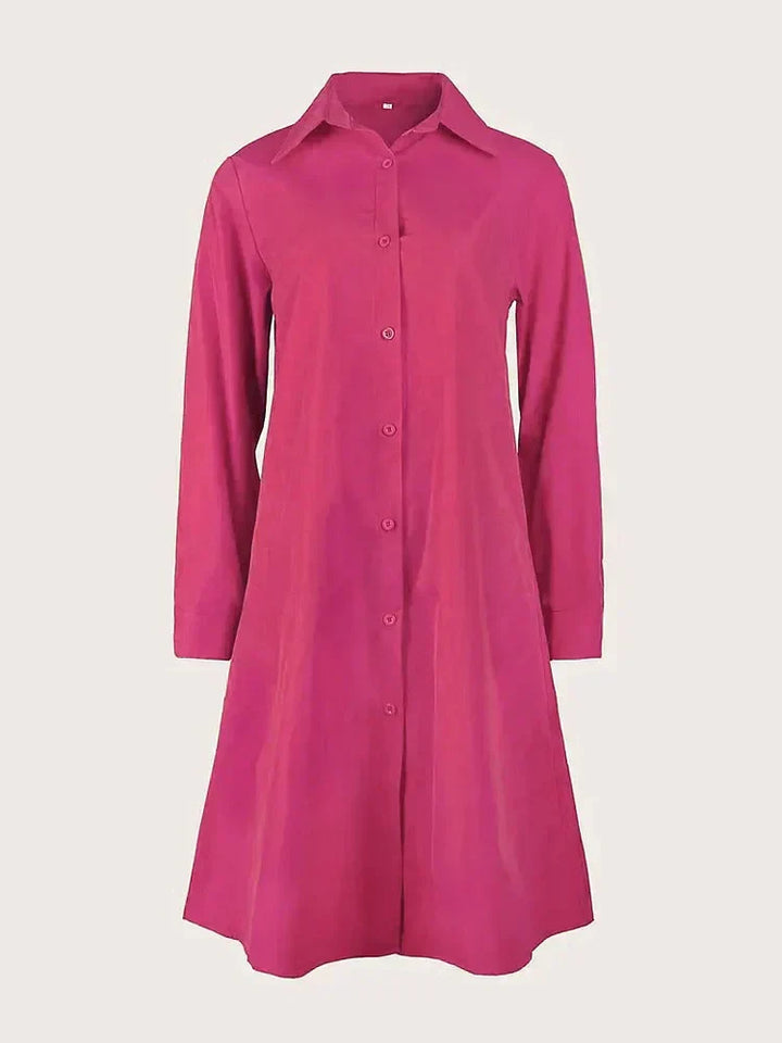 AMY – MODERN CHIC SHIRT DRESS