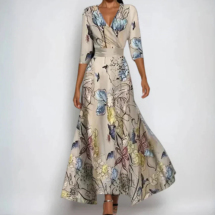 ISABELLA – ENCHANTED BLOOM WRAP DRESS