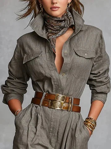 Megan | Fabric Jumpsuit