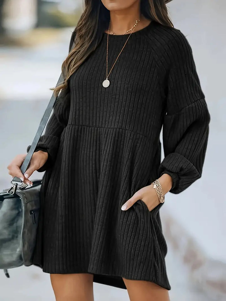 Casual Winter Mini Dress for Women