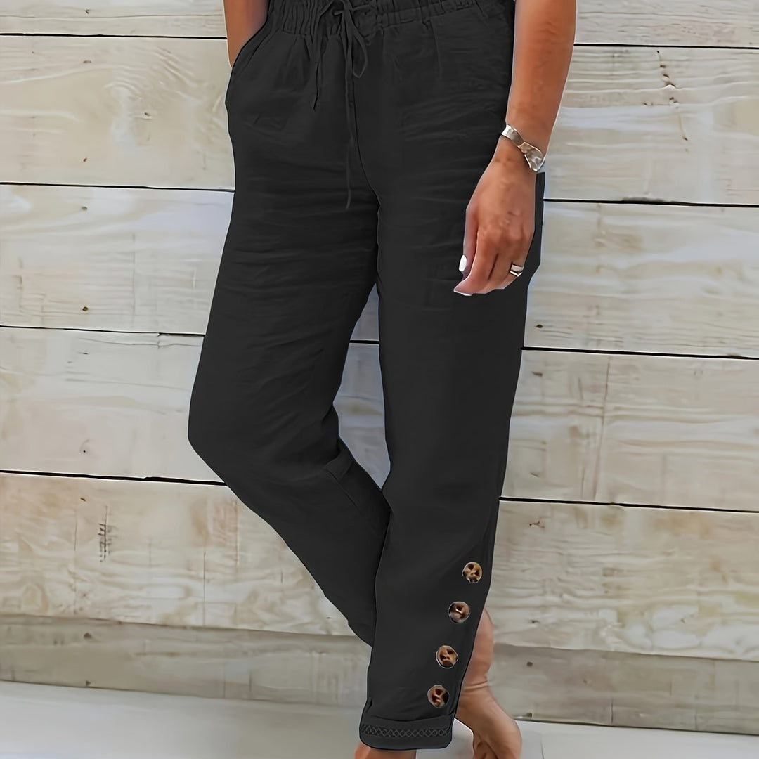 Linnea™ – Slim Straight Pants