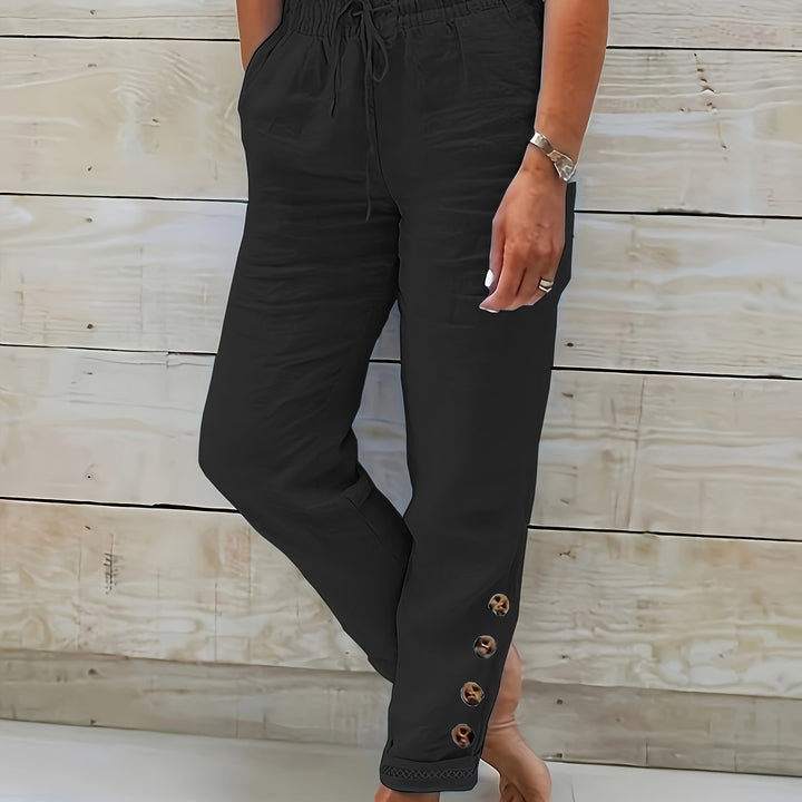 Linnea™ – Slim Straight Pants