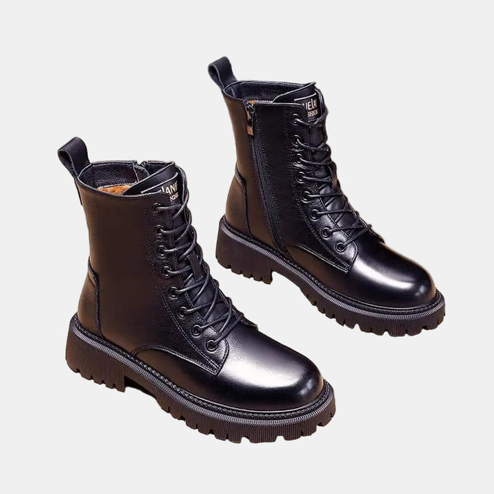 Alexis - Square Heel Ankle Boots