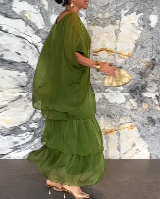 Lara | Elegant Flowing Maxi Dress