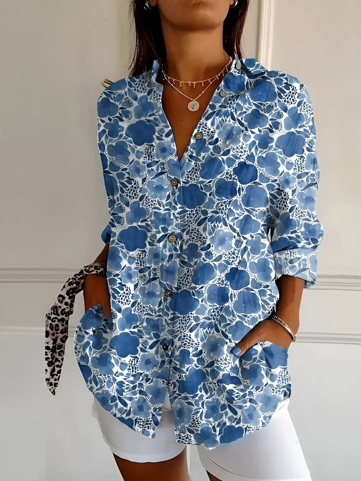 Maia | Floral Comfort Blouse